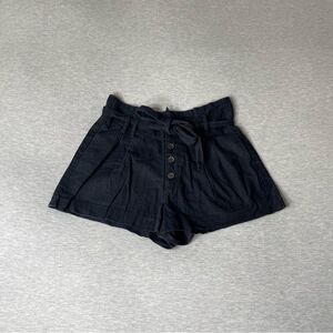 Abercrombie and Fitch Women's Linen Tie Shorts